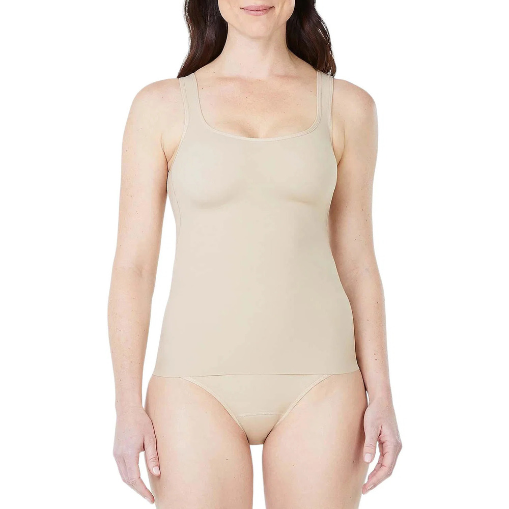 Anti x Proof Smoothing Camisole Tank Oatmeal -